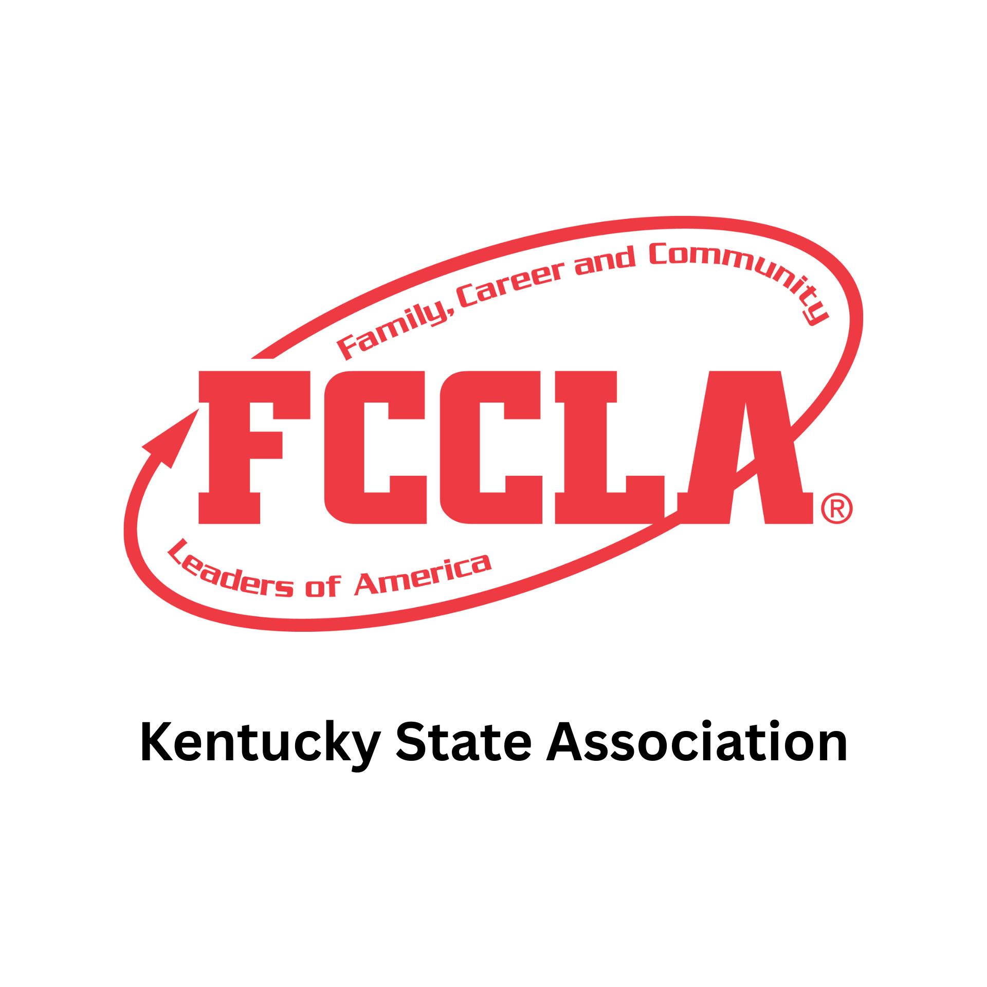 Picture of FCCLA Emblem with the words Kentucky State Association